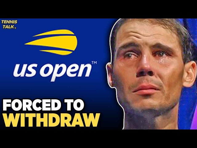 Nadal Withdraws from US Open 2024 | Tennis News