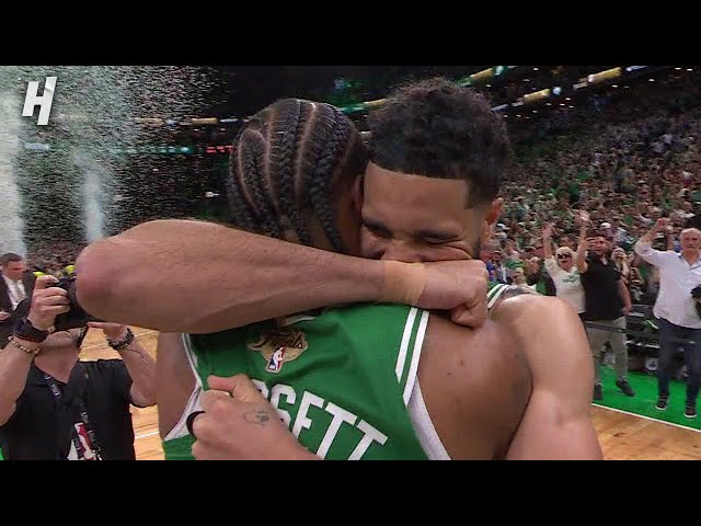 Final Seconds of 2024 NBA Finals Game 5 | Boston Celebration | Mavericks vs Celtics 🔥