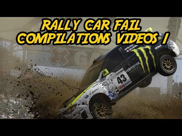 Rally Car Fails Compilations Videos 1 | FAD