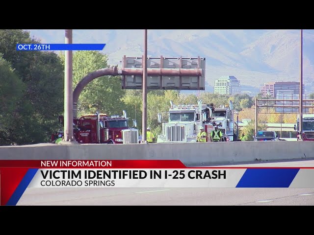 Victim identified in October I-25 crash with fuel truck