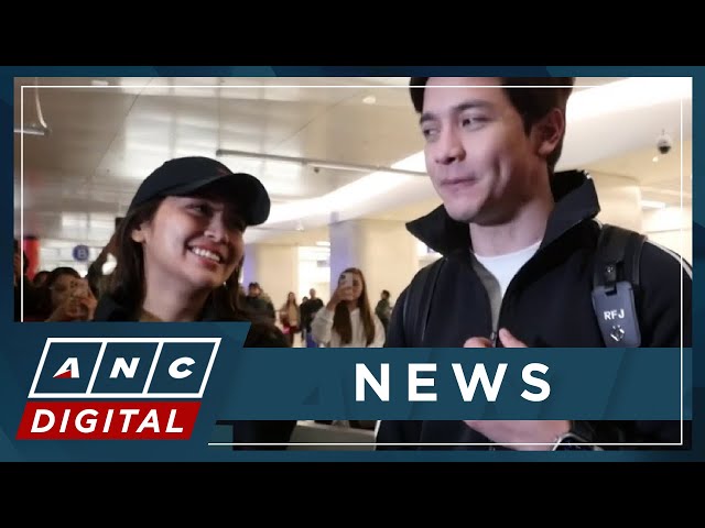 Fans welcome Kathryn Bernardo, Alden Richards at LAX | ANC