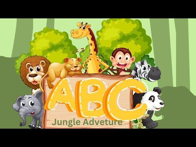 ABC jungle Adventure| ABC rhyme | ABC poem | Animals