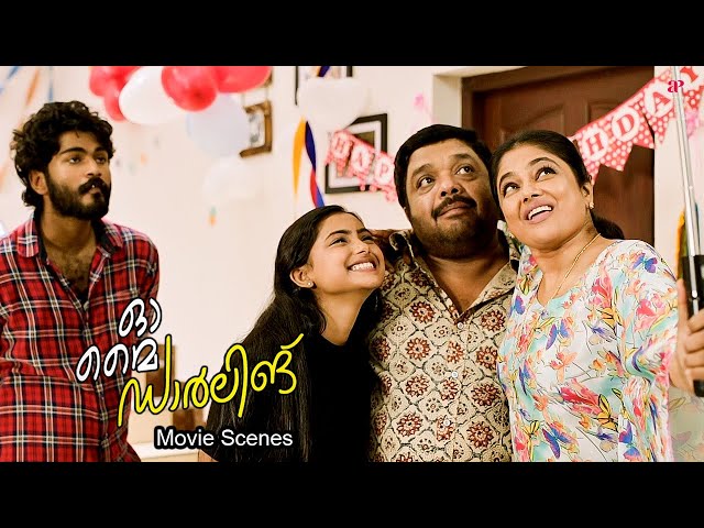 Oh My Darling Malayalam Movie | What hilarious prank gift did Anikha give Melvin? | Anikha | Melvin