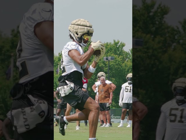 Saints Minicamp Highlights Day 3 #saints #nfl #shorts