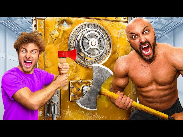 WORLD'S STRONGEST MAN vs. $500,000 BANK VAULT!