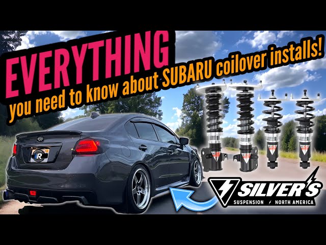 2015+ SUBARU WRX, STi  COILOVER INSTALL, EVERYTHING YOU NEED TO KNOW | SILVERS | NEOMAX | 2015-2021