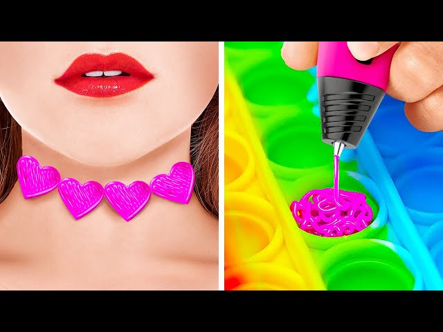 BEST JEWELRY CRAFTS 💝 Parenting Hacks And Gadgets 😱Accessories You Can Make By 123 GO