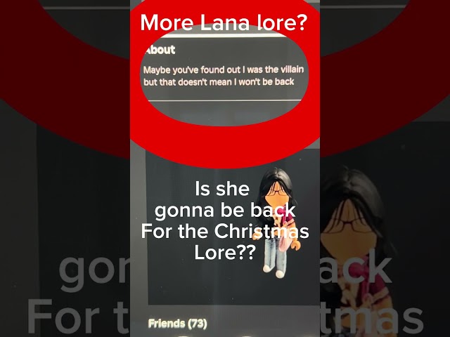 LANA LORE! #roblox #dti #dresstoimpress #lore #lana #lina