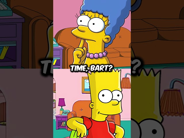 Mr. Beast LOSES a BET with BART!  Bart has the PERFECT Plan.  😨 😩  #thesimpsons  #mrbeast