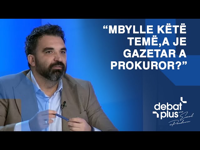 “Mbylle këtë temë,a je gazetar a prokuror?”, qasja e Rozeta Hajdarit i “nervozon” analistët n'studio