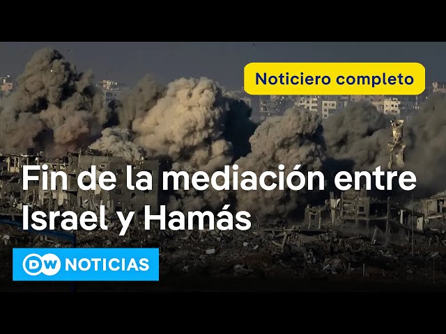 🔴 DW Noticias del 9 de noviembre: Qatar dejará de mediar en la guerra de Gaza [Noticiero completo]