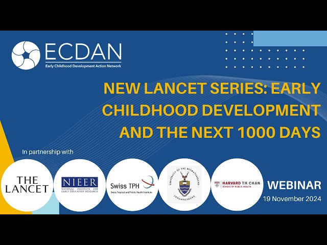 New Lancet Series: Early Childhood Development and the Next 1000 Days