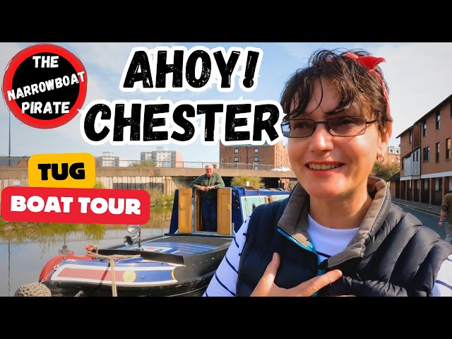 Historic CHESTER by Canal | BOAT TOUR | Rock Star 🌟