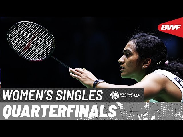 YONEX French Open 2024 | Pusarla V. Sindhu (IND) vs. Chen Yu Fei (CHN) [2] | QF