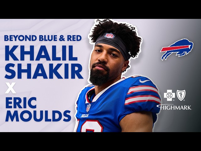 A Generational Buffalo Bills Connection: The Khalil Shakir Eric Moulds Story | Beyond Blue & Red