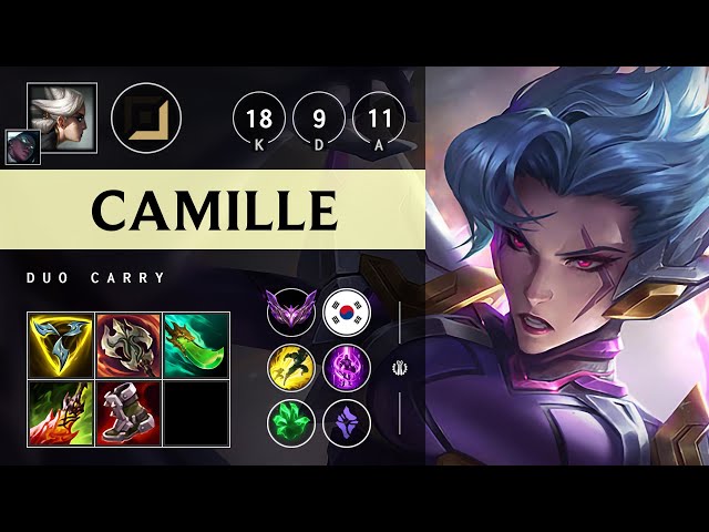 Camille ADC vs Kog'Maw: Rampage - KR Master Patch 14.22