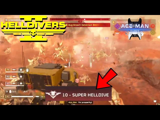 Helldivers 2 Stream - Father & Son Try SUPER HELLDIVE!