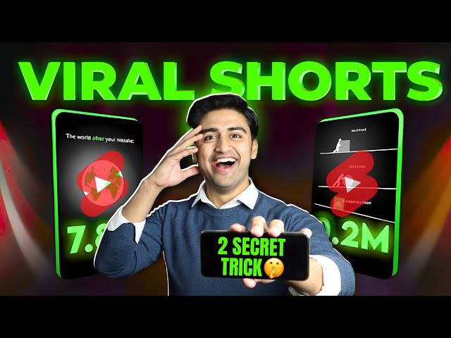 🔴 2 Secret VIRAL SHORTS TRICK (100% Working)😍🔥 | How to Viral Short Video on Youtube & Earn Money 💹