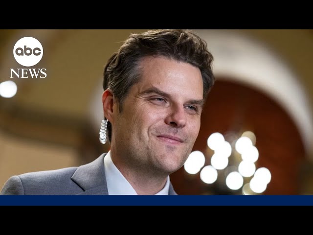 Matt Gaetz withdraws his name to be Donald Trump's attorney general