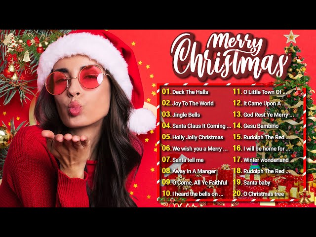 Top Christmas Songs Playlist 🎄 Merry Christmas 2024 🎁 Best Christmas Medley 2024