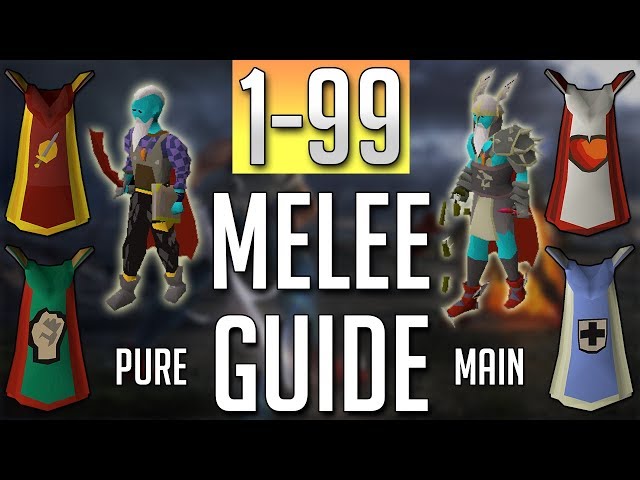 [OSRS] In-Depth FULL 1-99 MELEE Guide (Best Methods)