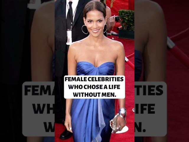 Female celebrities who chose a life without men.#jenniferaniston  #halleberry  #khloekardashian