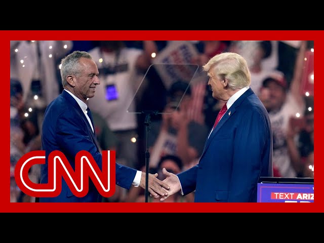 RFK Jr. joins Trump at rally after endorsing him