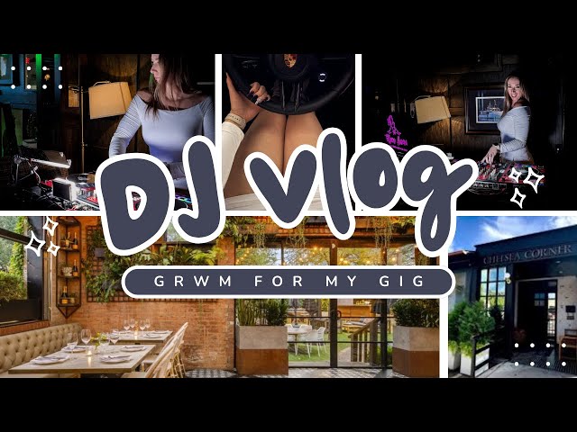 GRWM for My DJ Gig at a Dallas Patio Bar | Vlog + DJ Setup | Chelsea Corner