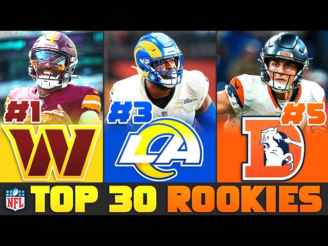 Top 30 NFL Rookies so far