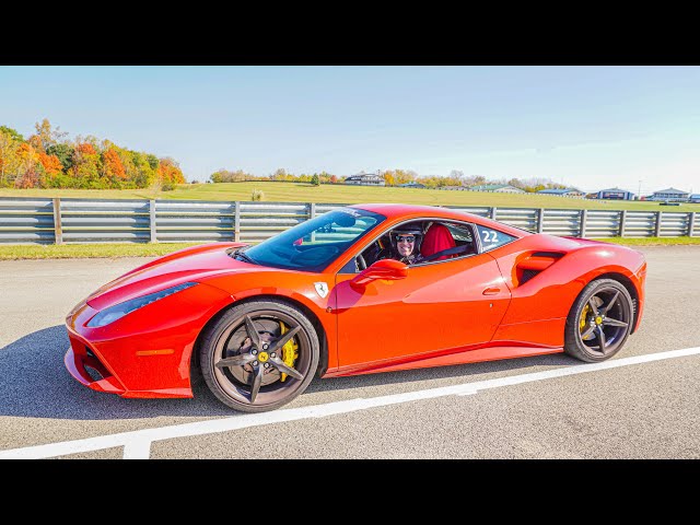 Racing Dreams: Track Time in a Ferrari 488 GTB