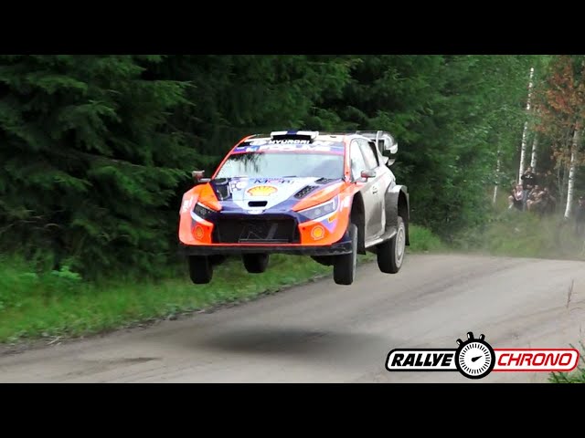 WRC Rally Finland 2024 - FLAT OUT & BIG JUMPS