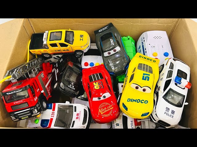 Box Full Of Model Car: Porsche, Nissan, Tesla, Maserati, Peugeot, Volvo, Renault, Subaru, Lexus