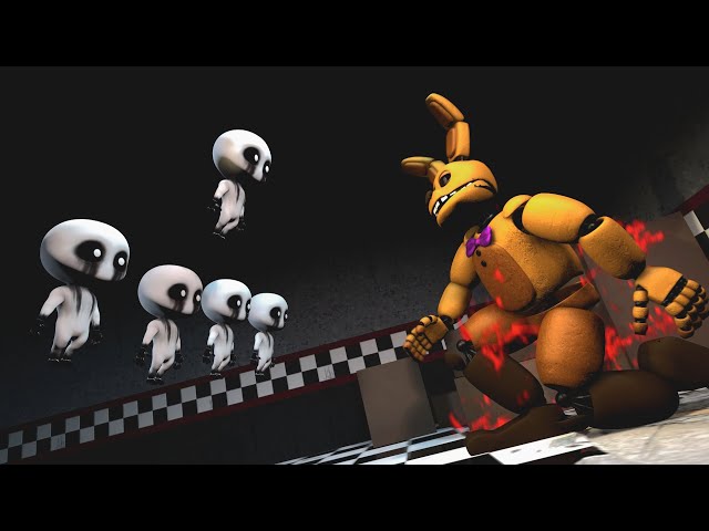 [FNAF] William Afton Death - Spring Lock Failure (Spring Bonnie Perspective)