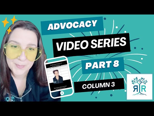 Advocacy Video Series: Part 8