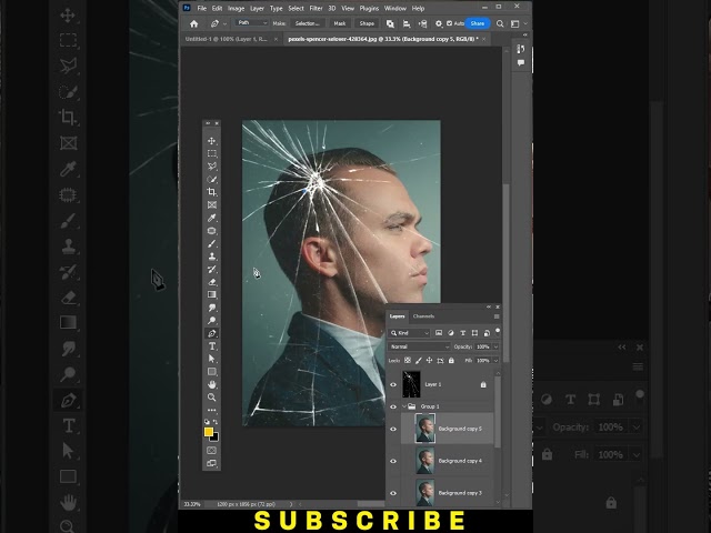 Photo Manipulation  - Photoshop Tutorial #shorts #photoshop #photoshoptricks