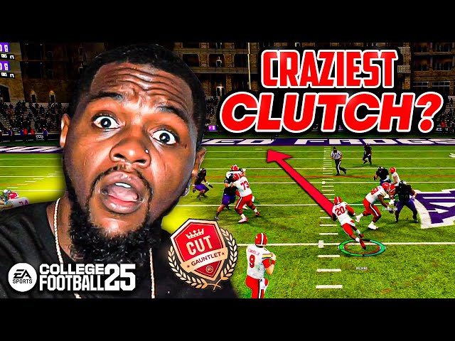 THE GREATEST CLUTCH IN GAUNTLET HISTORY!! - NCAA COLLEGE FOOTBALL 25