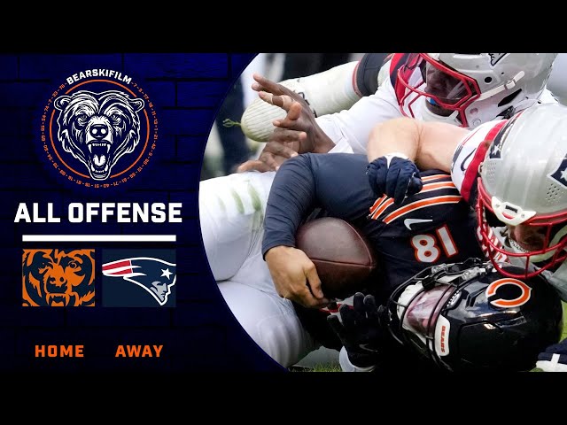 Chicago Bears OFFENSE vs New England Patriots || All Bears Drives || NFL Week 10 Highlights ||