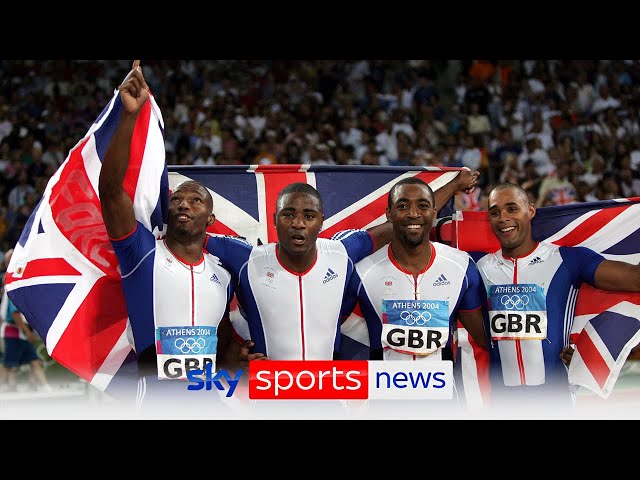 'It was in the gods' | GB's 2004 4x100m Olympic relay champs reflect 20 years on from historic win