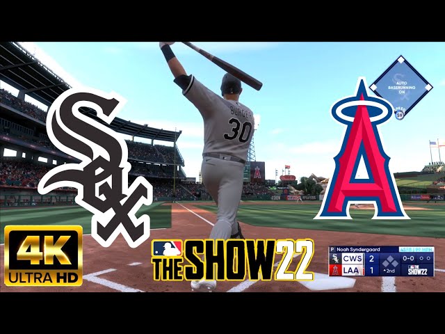 Chicago White Sox vs Los Angeles Angels! MLB the Show 22! 4K! PS5!