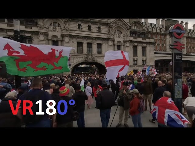 VR180° A 'Britishness' march