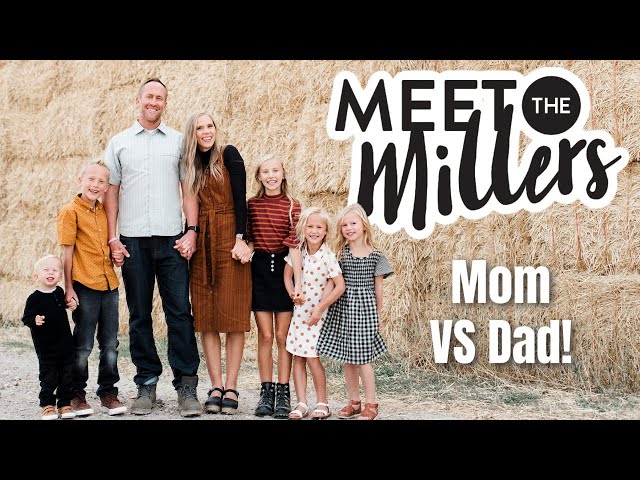 Mom VS Dad a the pool! #SHORTS​ | Meet the Millers Family Vlogs