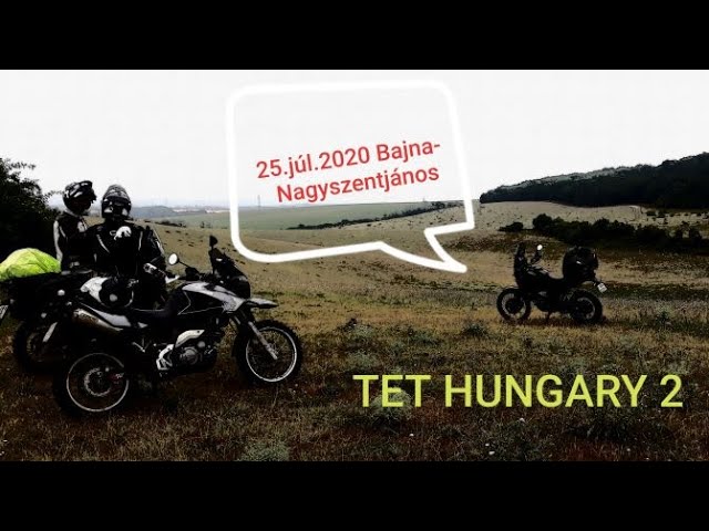 Motorcycle touring TET Hungary 2