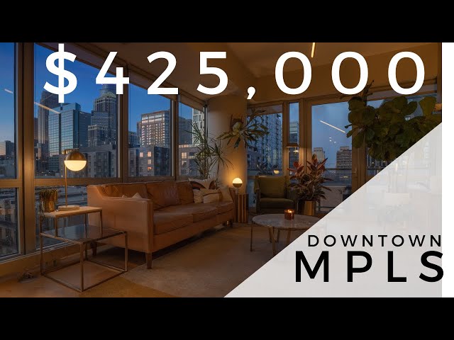 Inside a $425,000 Downtown Minneapolis Condo - Tour of your future home!