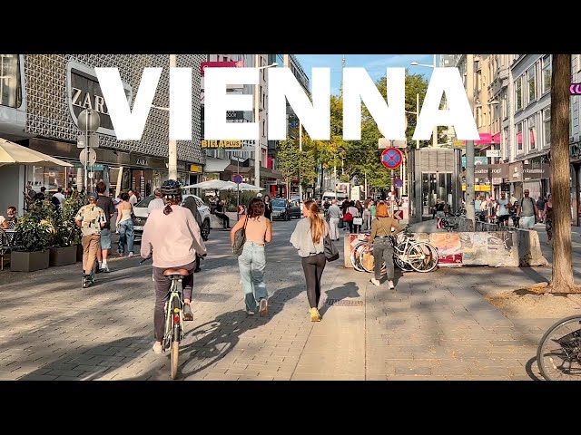 Vienna Walk, A Beautiful Day in September | 4K HDR