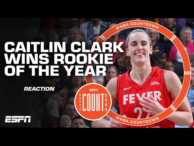 'Caitlin Clark's Rookie of the Year SHOULD HAVE BEEN UNANIMOUS' - Chiney Ogwumike | WNBA Countdown