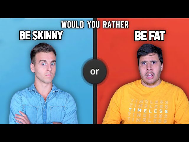 Playing Would You Rather With My Friend (Awkward)