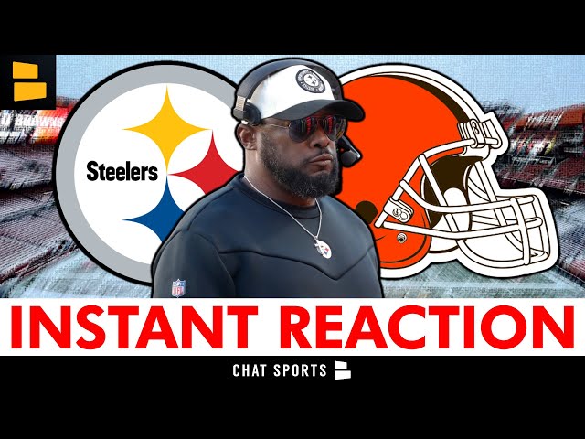 Steelers News: INSTANT REACTION After 24-19 LOSS vs. Browns | The Tomlin Trap Game Strikes Again!