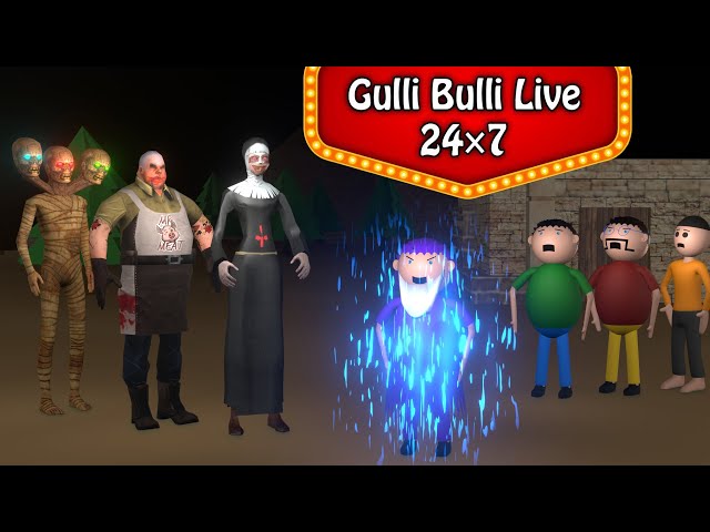 Gulli Bulli Full horror episodes | 24/7 Live || cartoon | Gulli Bulli | make joke wanted