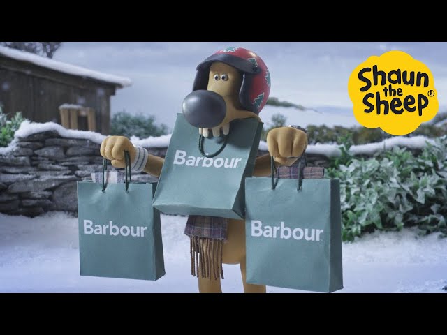 🎁 Shaun the Sheep x Barbour 🎄 Christmas Advert 2024