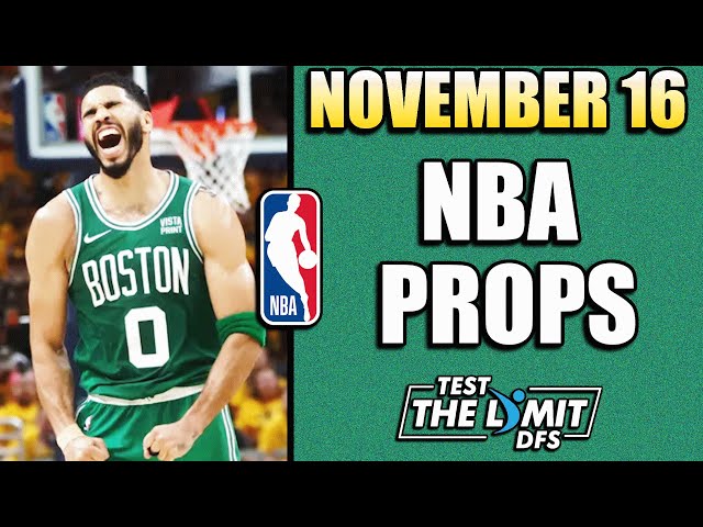 5-0 RUN! TOP 5 BEST NBA Player Prop Picks For Prizepicks | Saturday 11/16/2024